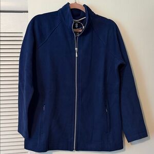 Tommy Bahama New Aruba Full Zip Navy Large